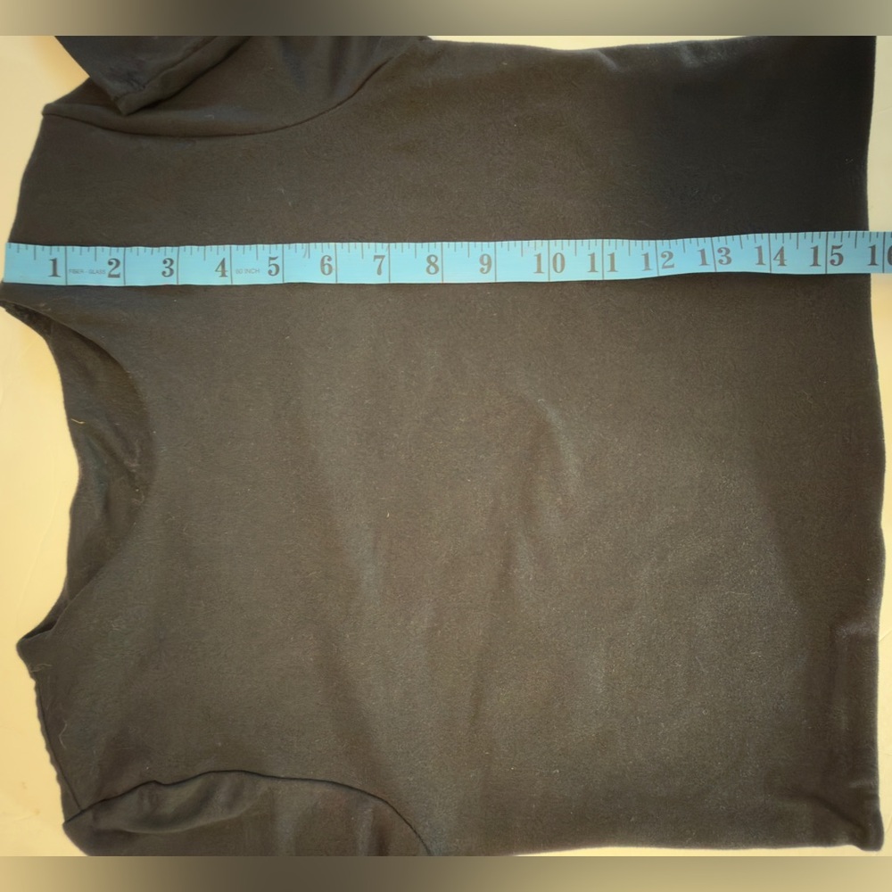 Hunter & Brown cropped long sleeve shirt Women’s size large | tt - Picture 6 of 6